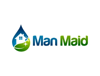 Man Maid logo design by J0s3Ph