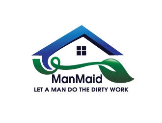 Man Maid logo design by Suvendu