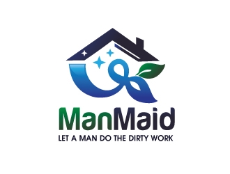 Man Maid logo design by Suvendu