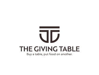 The Giving Table logo design by Kewin