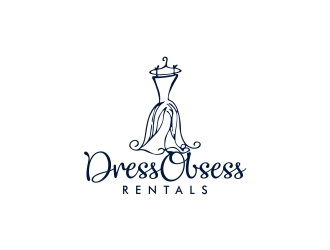 Dress Obsess Rentals logo design by lj.creative