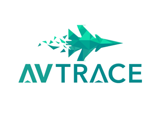 AvTrace logo design by megalogos