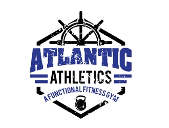 Atlantic Athletics logo design by MAXR
