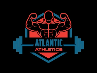 Atlantic Athletics logo design by zakdesign700