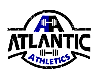 Atlantic Athletics logo design by jaize