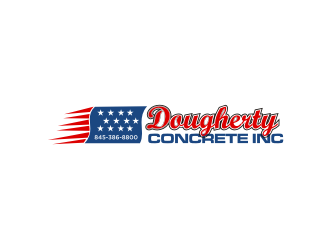 Dougherty Concrete Inc logo design by BintangDesign