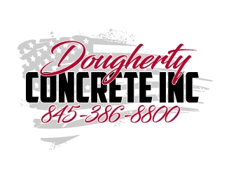 Dougherty Concrete Inc logo design by 35mm