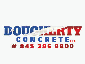 Dougherty Concrete Inc logo design by visualsgfx