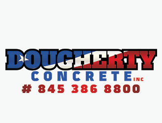 Dougherty Concrete Inc logo design by visualsgfx