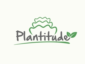 Plantitude logo design by amar_mboiss
