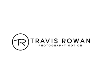 Travis Rowan Photography   Motion logo design by bluespix