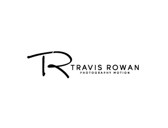 Travis Rowan Photography   Motion logo design by bluespix