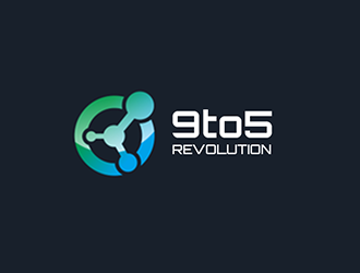 9 to 5 Revolution logo design by Optimus