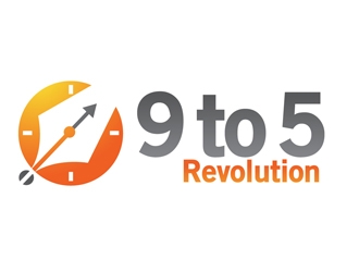 9 to 5 Revolution logo design by DreamLogoDesign