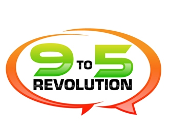 9 to 5 Revolution logo design by DreamLogoDesign