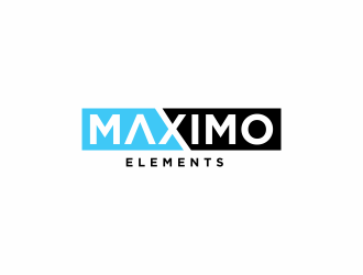 Maximo Elements logo design by haidar