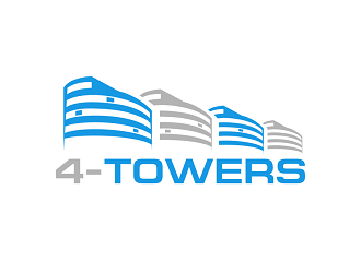 4-Towers logo design by Gopil