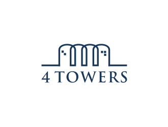 4-Towers logo design by mbamboex