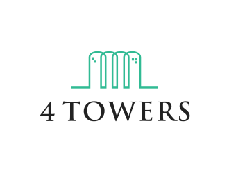 4-Towers logo design by mbamboex