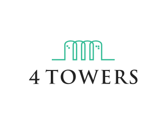 4-Towers logo design by mbamboex