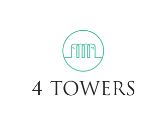 4-Towers logo design by mbamboex