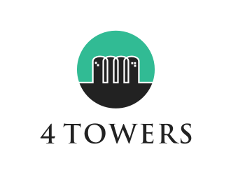 4-Towers logo design by mbamboex