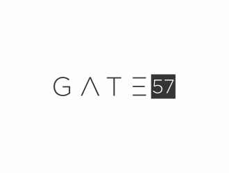 Gate 57 logo design by haidar