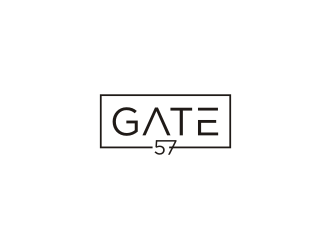 Gate 57 logo design by mbamboex