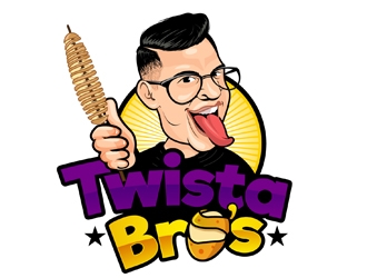 Twista Bros logo design by DreamLogoDesign