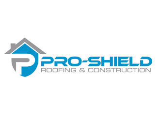Pro-Shield Roofing & Construction logo design by kunejo