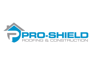 Pro-Shield Roofing & Construction logo design by kunejo