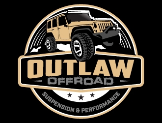 Outlaw Offroad logo design by jaize