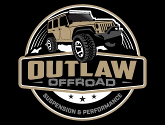 Outlaw Offroad logo design by jaize