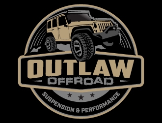 Outlaw Offroad logo design by jaize
