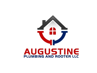 Augustine Plumbing and Rooter LLC logo design by jenyl