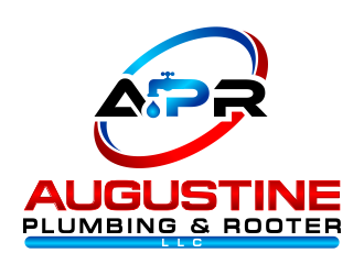 Augustine Plumbing and Rooter LLC logo design by done