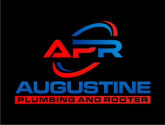 Augustine Plumbing and Rooter LLC logo design by sheilavalencia
