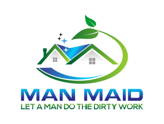 Man Maid logo design by done