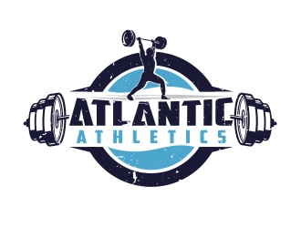 Atlantic Athletics logo design by Eliben