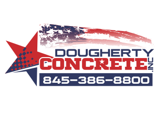 Dougherty Concrete Inc logo design by YONK