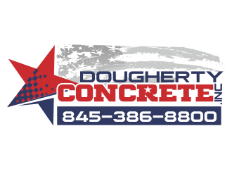 Dougherty Concrete Inc logo design by YONK