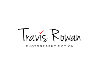 Travis Rowan Photography   Motion logo design by cintoko