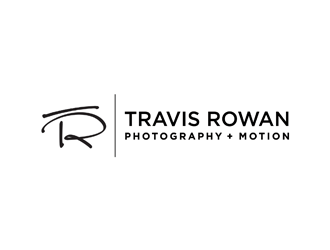 Travis Rowan Photography   Motion logo design by logolady