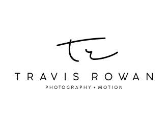 Travis Rowan Photography   Motion logo design by MariusCC