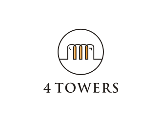 4-Towers logo design by mbamboex