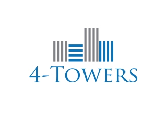 4-Towers logo design by emyjeckson
