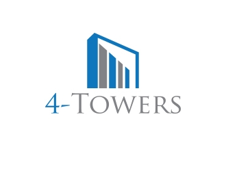 4-Towers logo design by emyjeckson