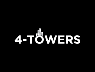 4-Towers logo design by Fear