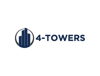 4-Towers logo design by Fear