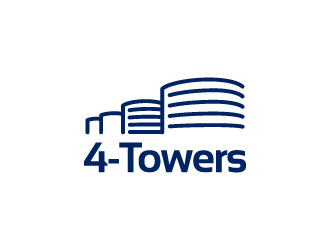 4-Towers logo design by uyoxsoul